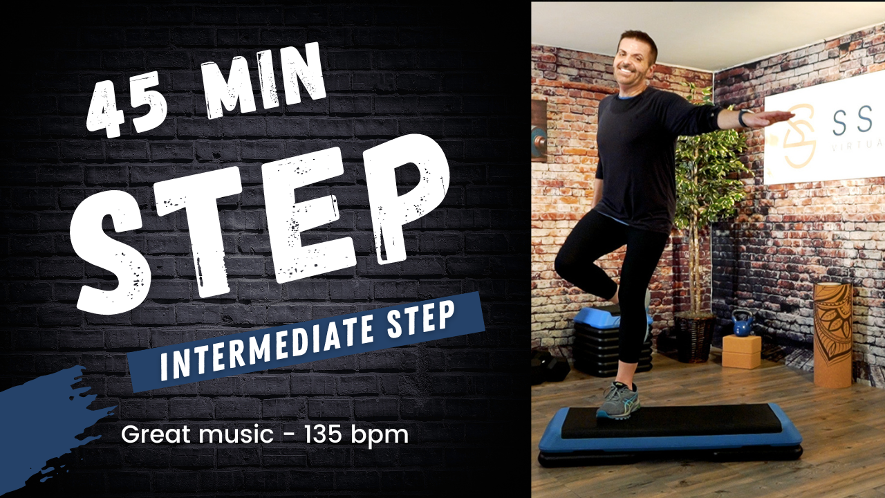 Step Workout - August 2, 2023 - 45 Min