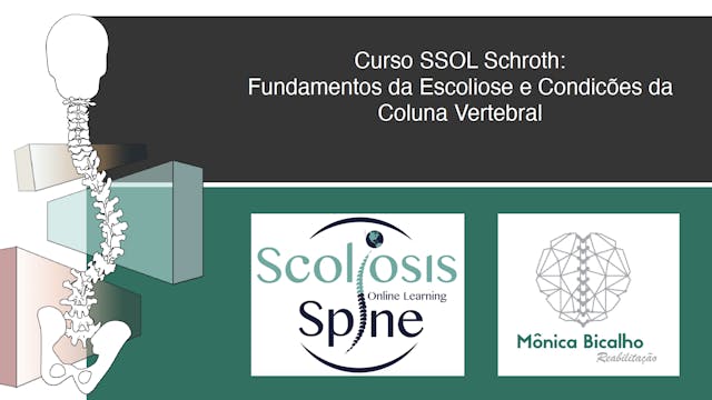 Brasil-Curso SSOL Schroth: Fundamento Escoliose