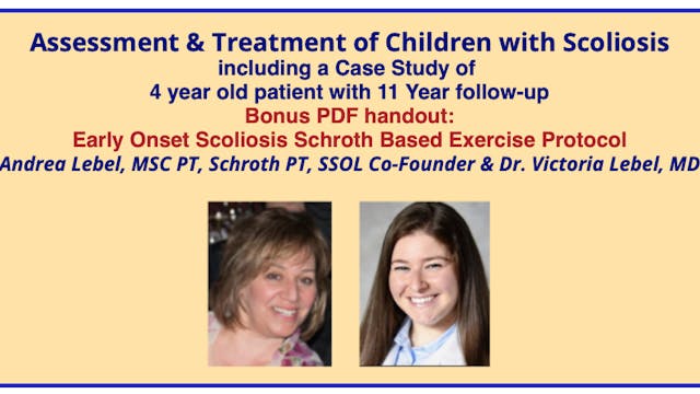 Assessment & Treatment of Children with Scoliosis
