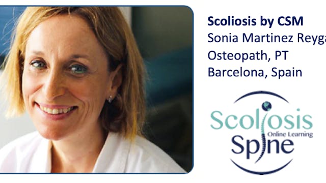 CSM Scoliosis-Sonia Martínez, Osteopath, PT, Spain
