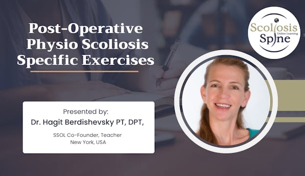Post-Operative Physio Scoliosis Specific Exercises