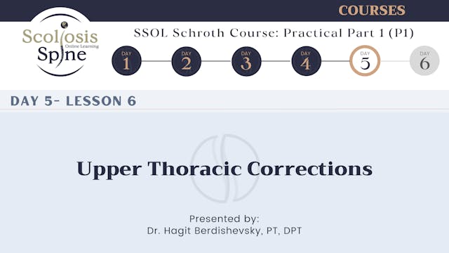 D5-6 Upper Thoracic Corrections