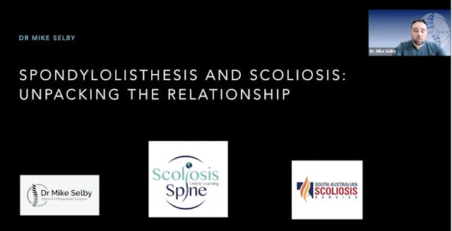 Spondylolisthesis and Scoliosis-Dr.Selby,Australia