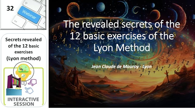 SSOL-LM Certification: Tutorial 32-Secrets of the 12 basic Lyon Method exercises
