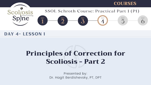 D4-1 Principles of Correction for Scoliosis - Part 2