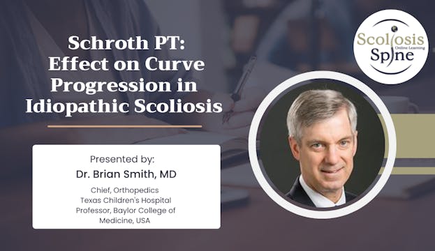 Schroth PT: Effect on Curve Progression in Idiopathic Scoliosis