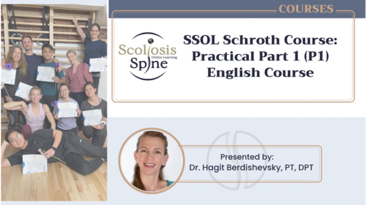 SSOL Schroth Practical P1 Course-English recording