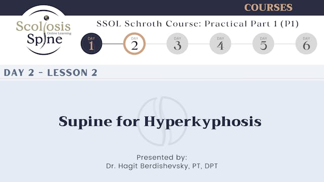 D2-2 Supine for Hyperkyphosis