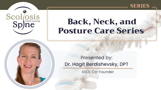 Back, Neck, and Posture Care Series