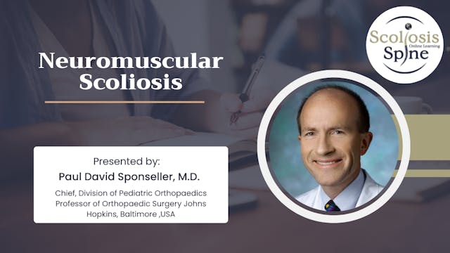 Neuromuscular Scoliosis Overview