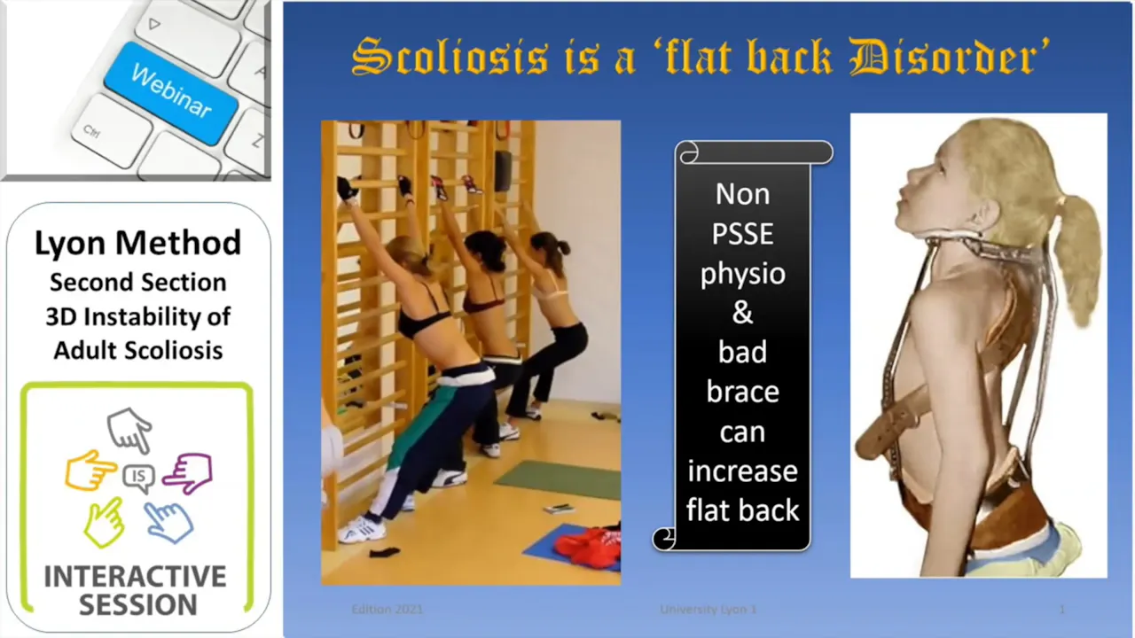 SSOL-Lyon Method Certification: Tutorial 2 (Adult Scoliosis) - SSOL-GLOBAL