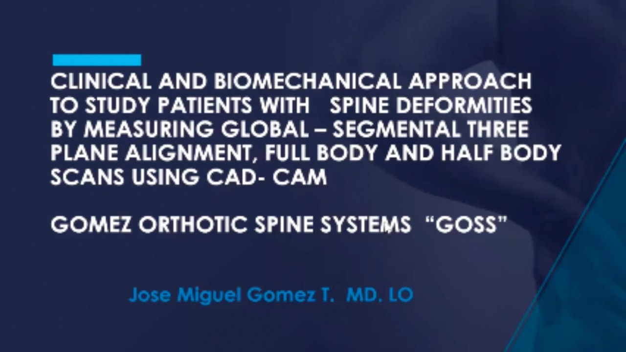 Clinical & Biomech Approach to Spinal Deformities