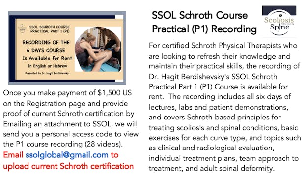 SSOL Practical (P1) Course Recording-Payment