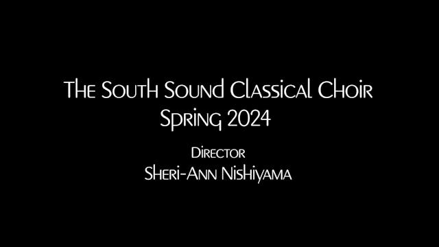The South Sound Classical Choir. Spring Concert 2024