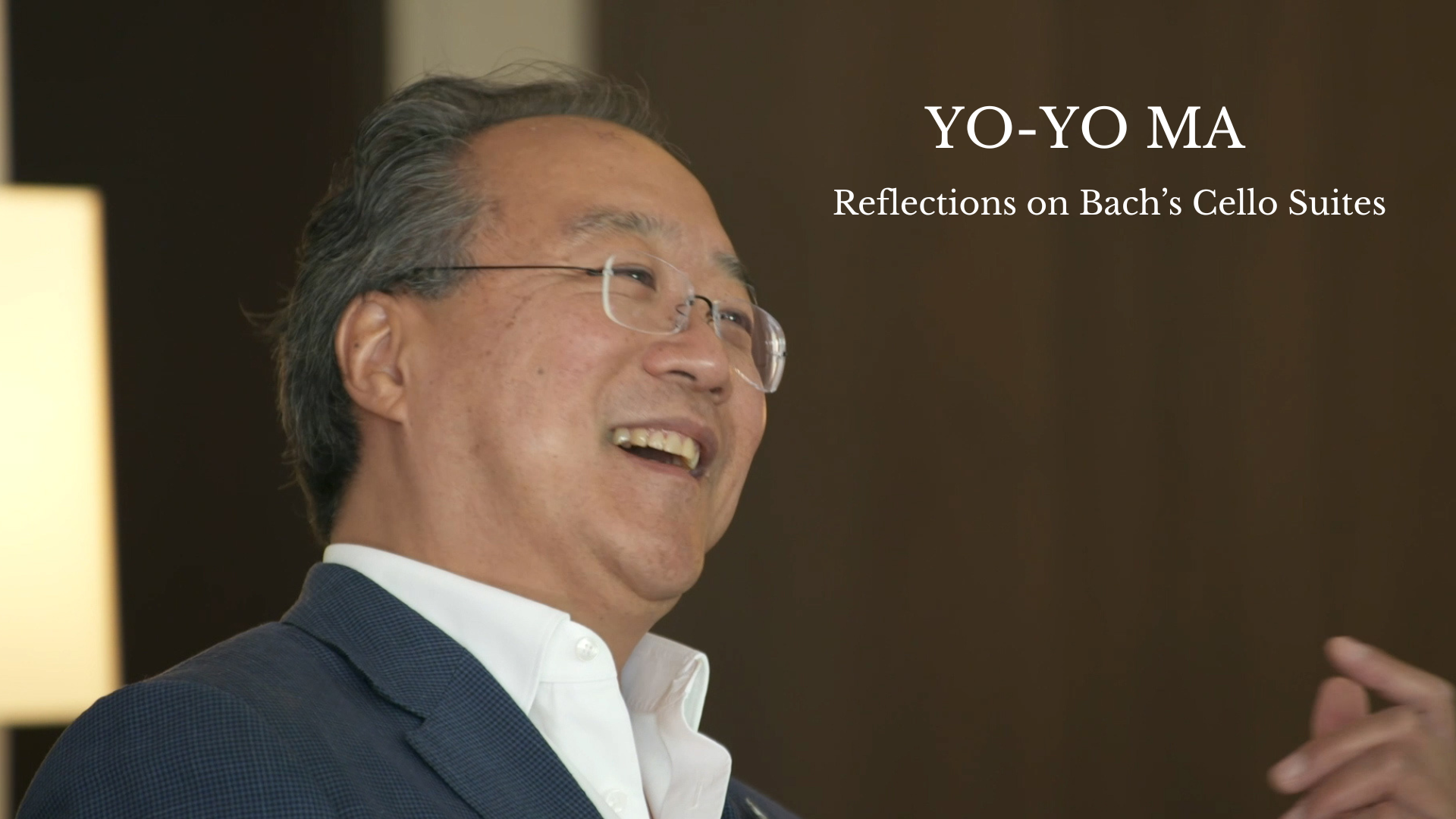 Interview with Yo-Yo Ma - Reflections on Bach's Cello Suites