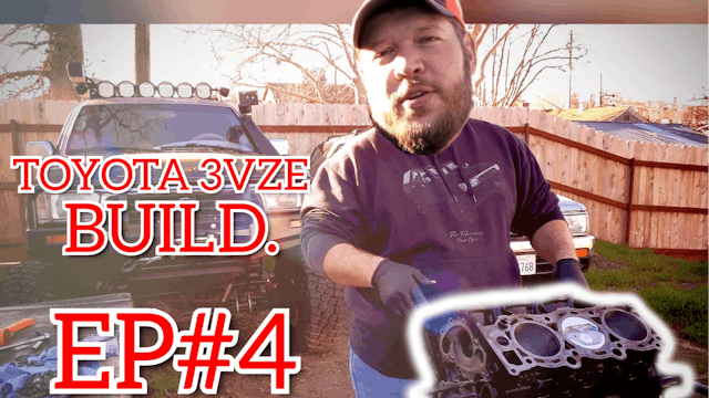 Toyota 3vze engine build EP#4 