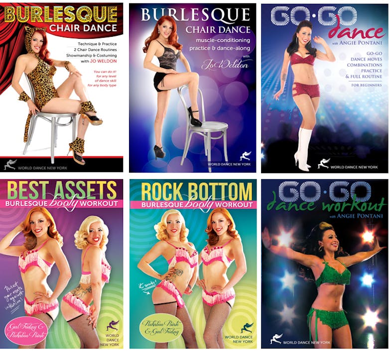 Sexy Fitness: Burlesque & Go-Go Dance Video Bunch