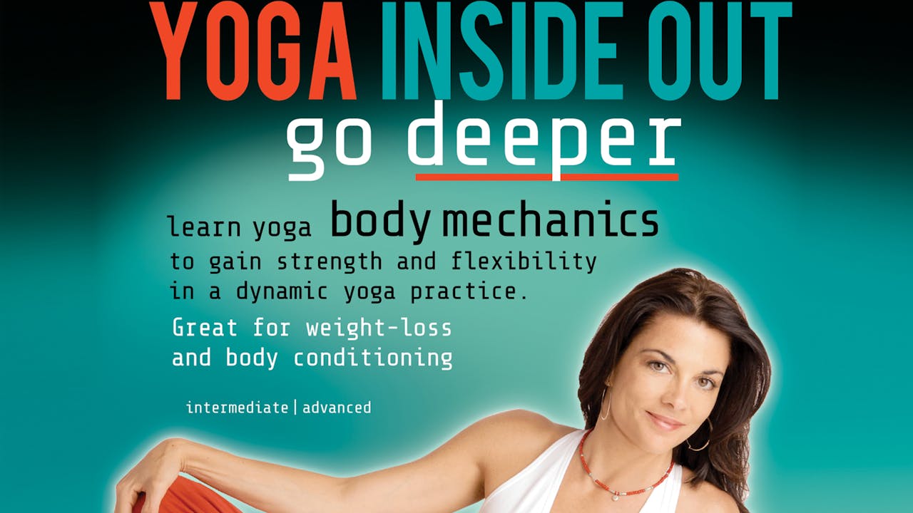 Yoga Inside Out: Go Deeper" DVD with Paula Tursi