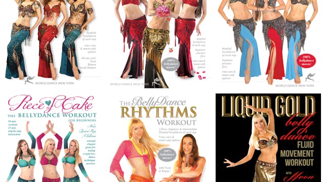 Belly Dance Workouts: Neon's Format Video Bunch 