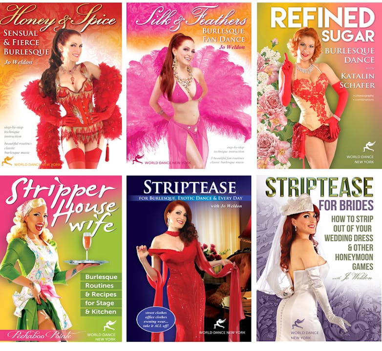 Burlesque & Striptease: Dance Video Bunch