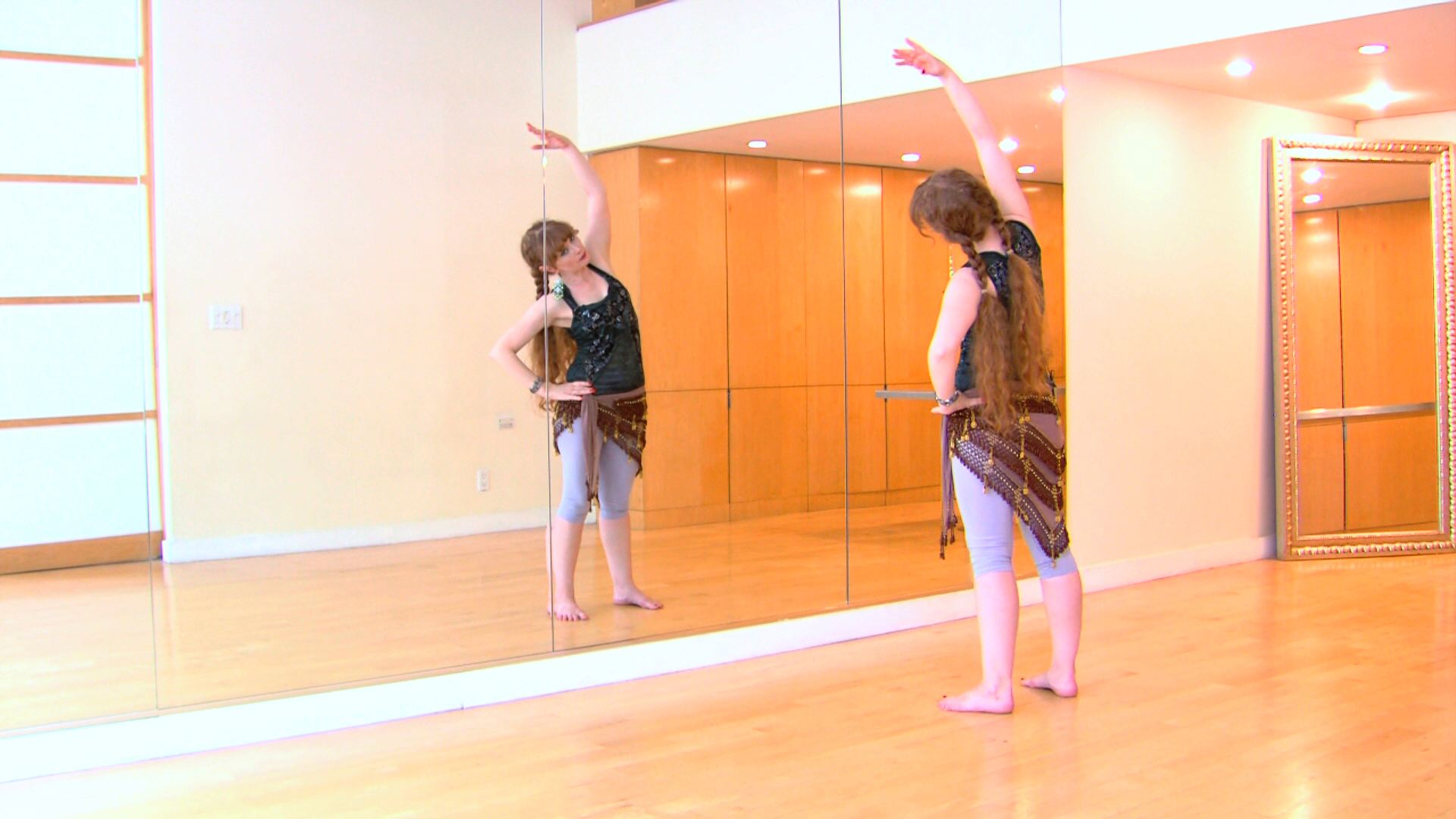 Belly Dance Warmup for Shoulders and Spine