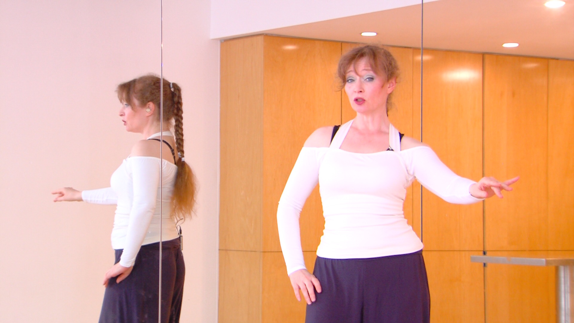 Belly Dance Chest Circles with Autumn Ward