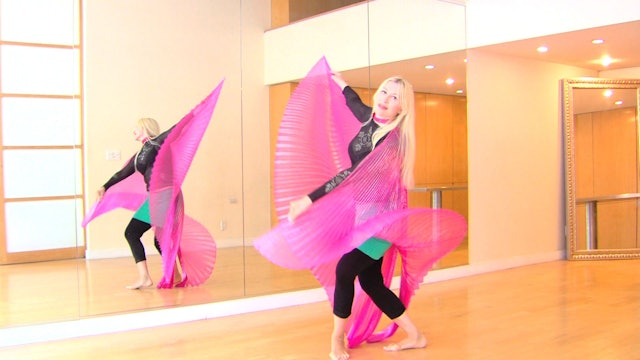 Belly Dance with Wings Course with Neon