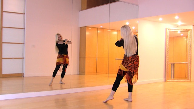 "Lama Bada" belly dance choreography - class 3