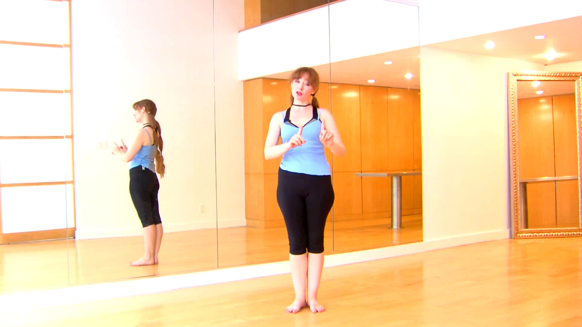 Basic Gentle Warmup w/Floor Stretches - Breakdown