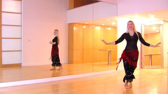 Belly dance travel - triplets and 3/4...