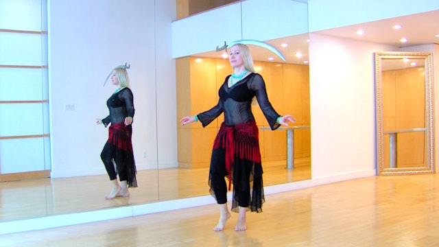 Belly Dance Balancing Drills - Percussive Moves