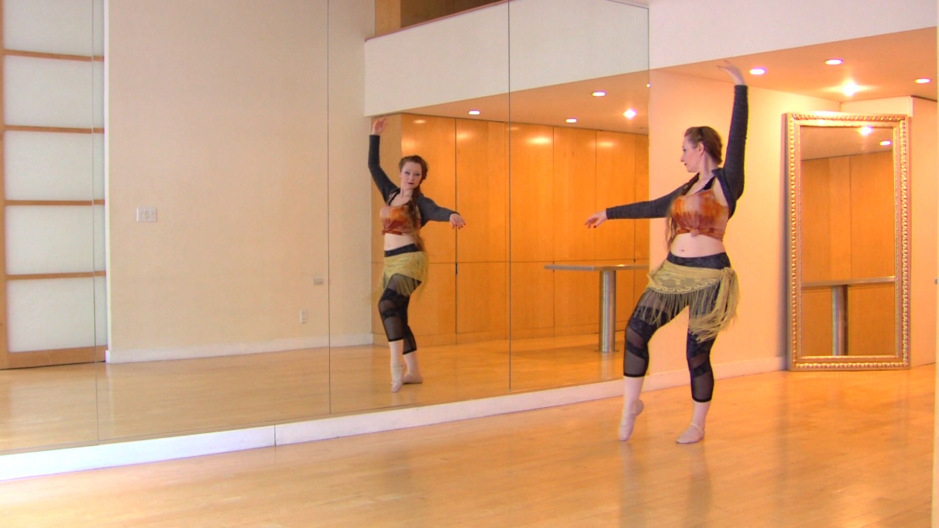 "Ismail" Advanced Belly Dance Course Lesson 4