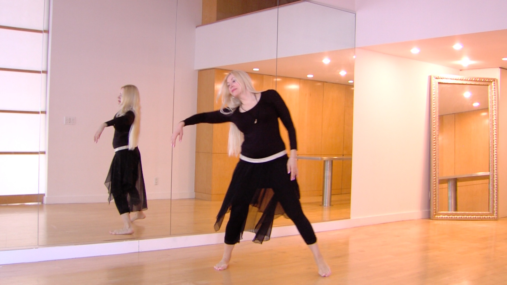 Full body belly dance moves drills with Neon