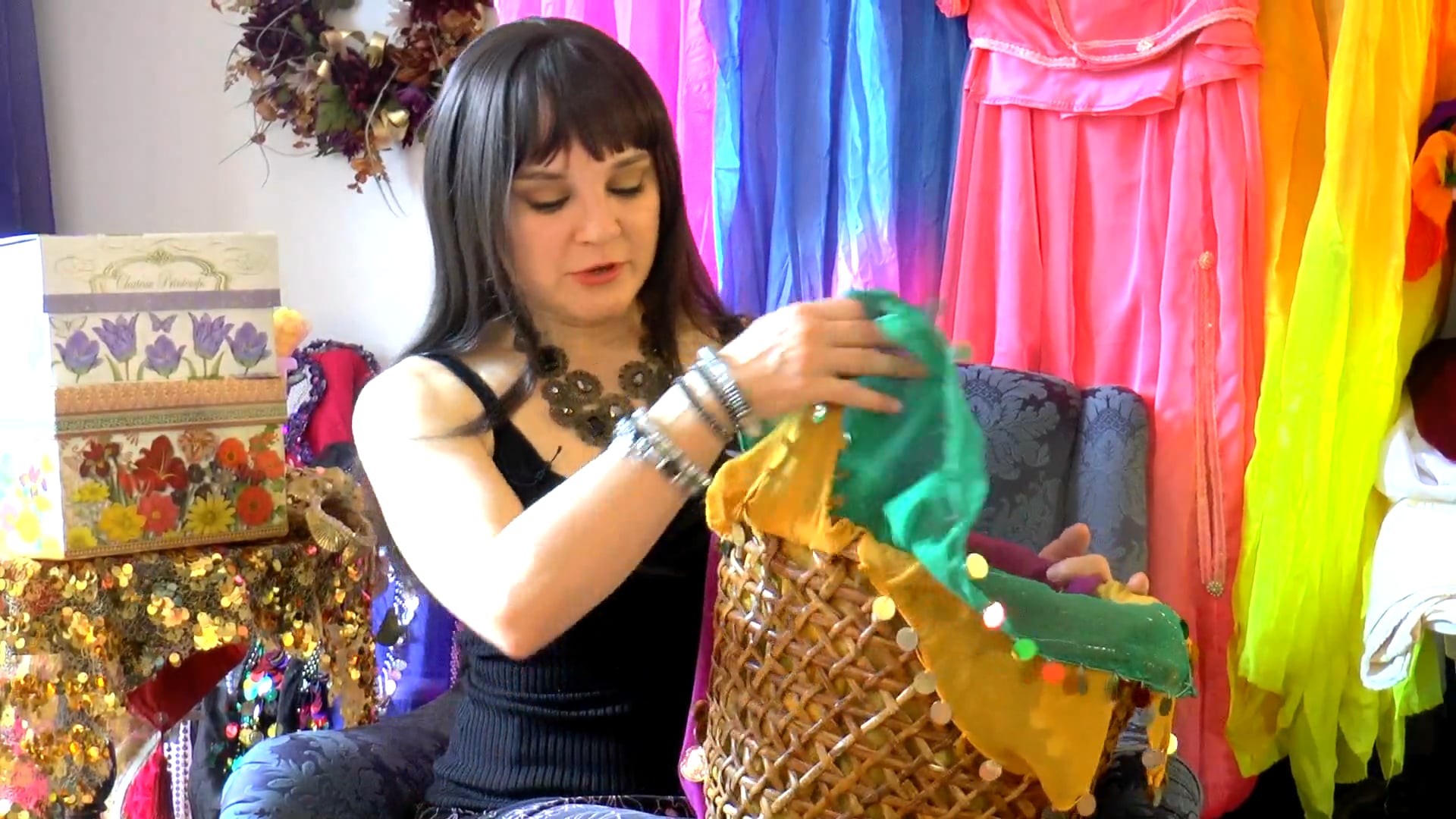 The Belly Dance Gig Basket with Tanna Valentine