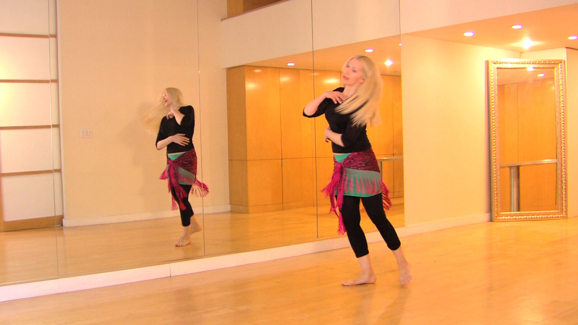 Circles and Steps Instruction with Neon