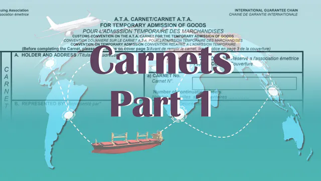 Part 1: Carnets