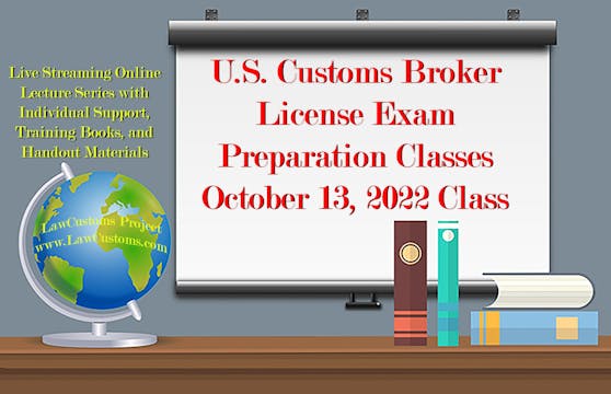 October 13, 2022 CBLE Class