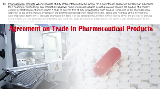 Agreement on Trade in Pharmaceutical ...