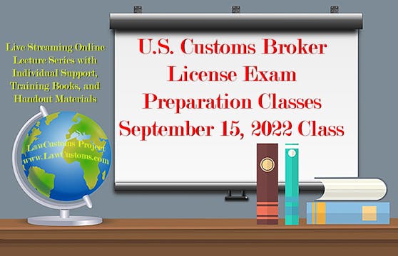 September  15, 2022 CBLE Class