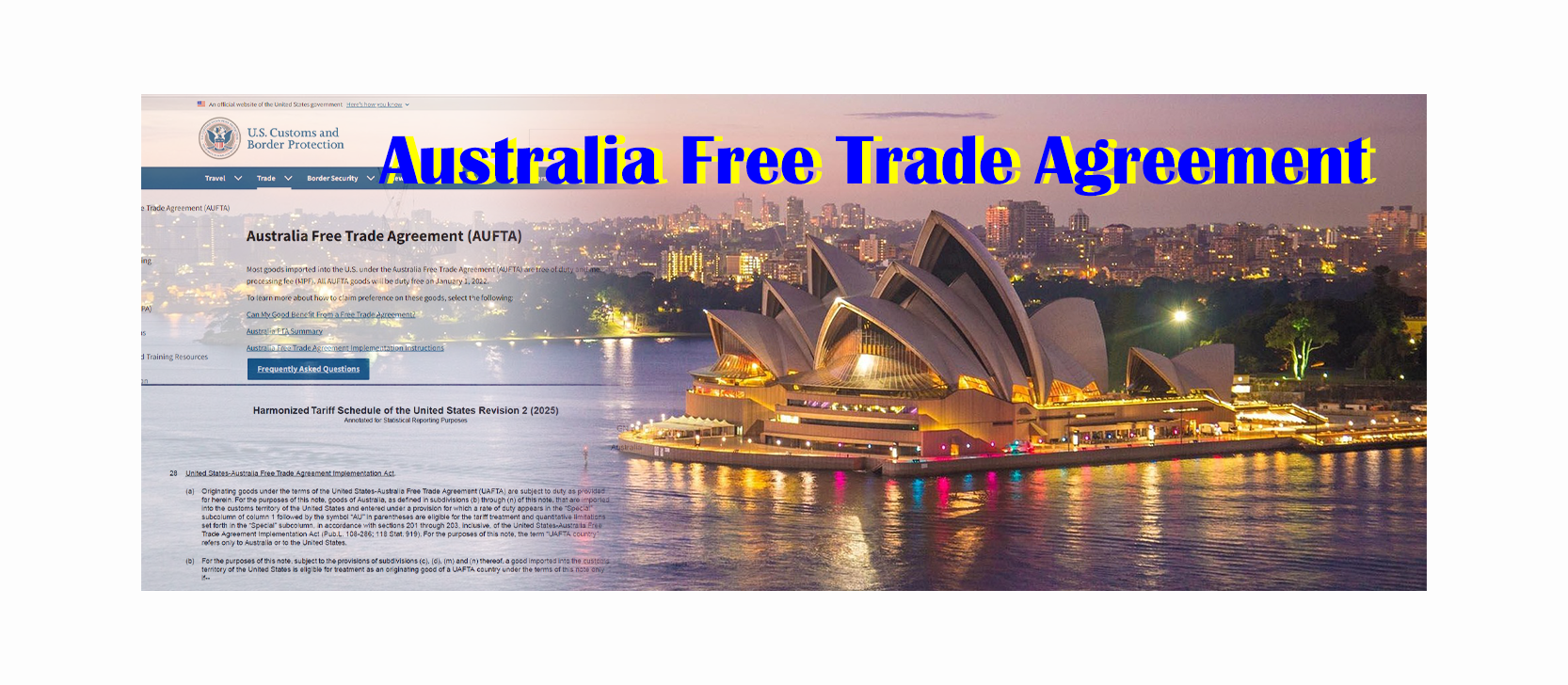 Australia Free Trade Agreement