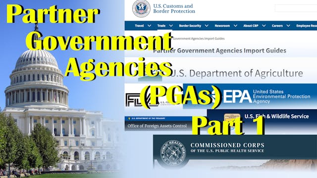 Part 1: Partner Government Agencies (...