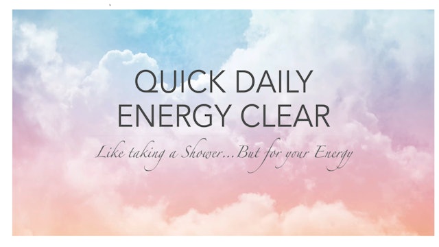 Daily Energy Clear