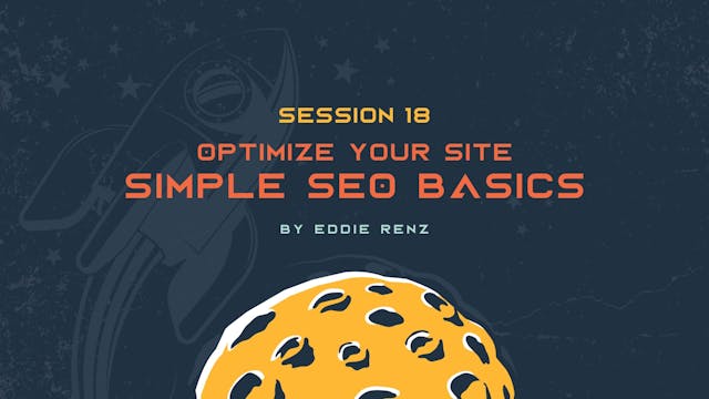 Session 18 - Simple SEO Basics