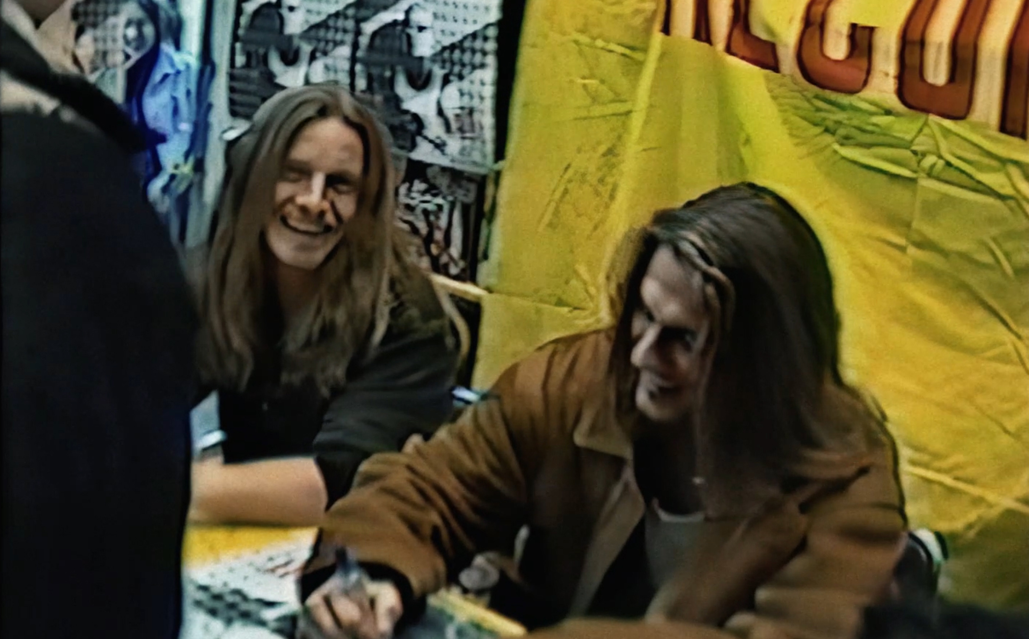 Signing session at Tower Records in Seoul (South Korea) October 20, 1996