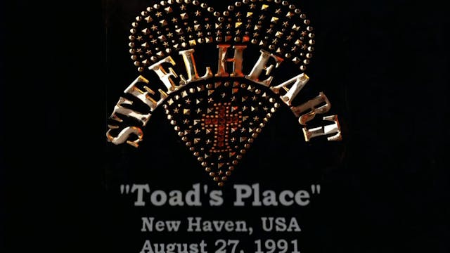 Live At Toad's Place In New Haven, CT...