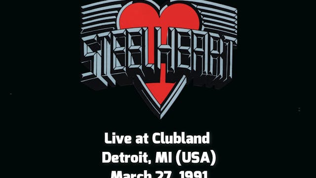 Live At Clubland In Detroit, MI (USA) March 27, 1991