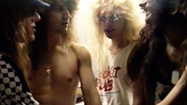 Backstage in Cincinnati, OH (USA) June 29, 1991