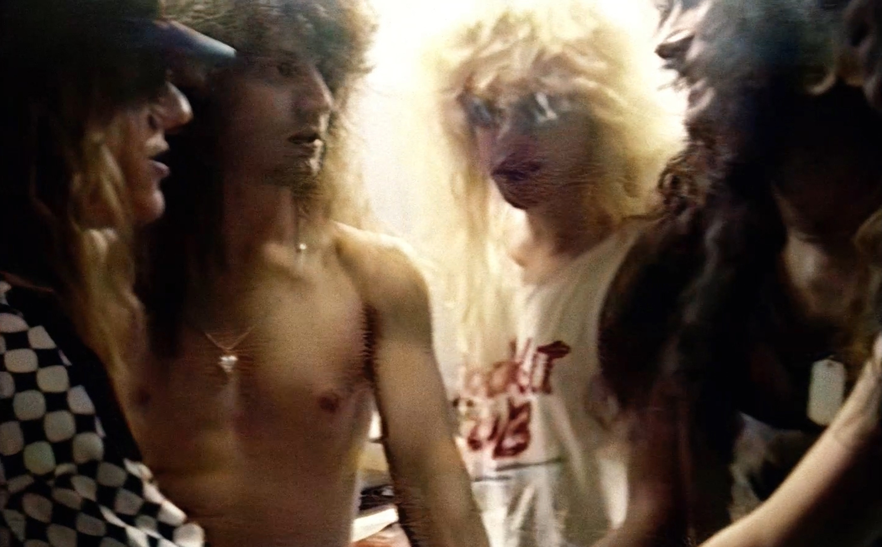 Backstage in Cincinnati, OH (USA) June 29, 1991
