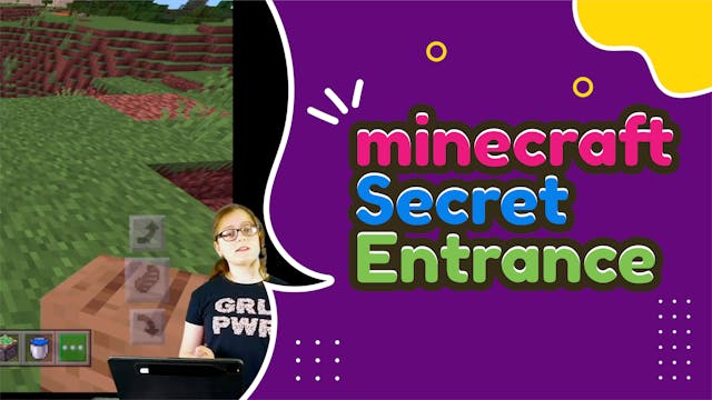 Make a Secret Entrance in Minecraft