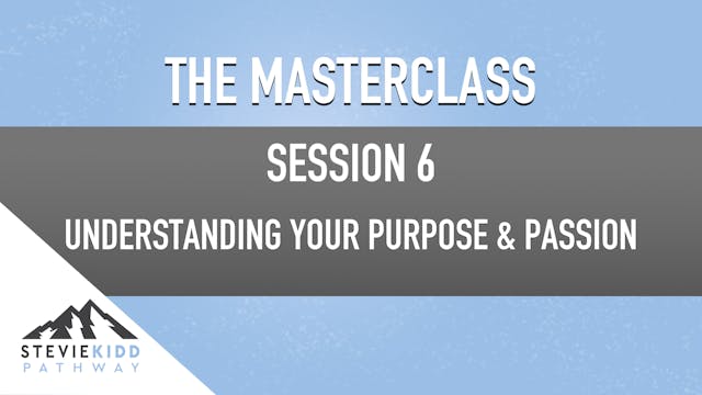 Understanding your Passion & Purpose ...